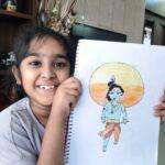 Kiyara agarwal drawing class in nagpur student