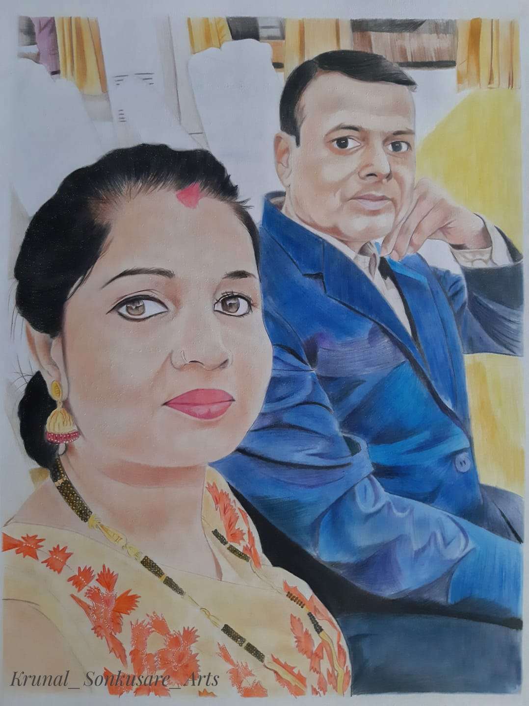 Nagpur drawing teacher & Sketch Artist